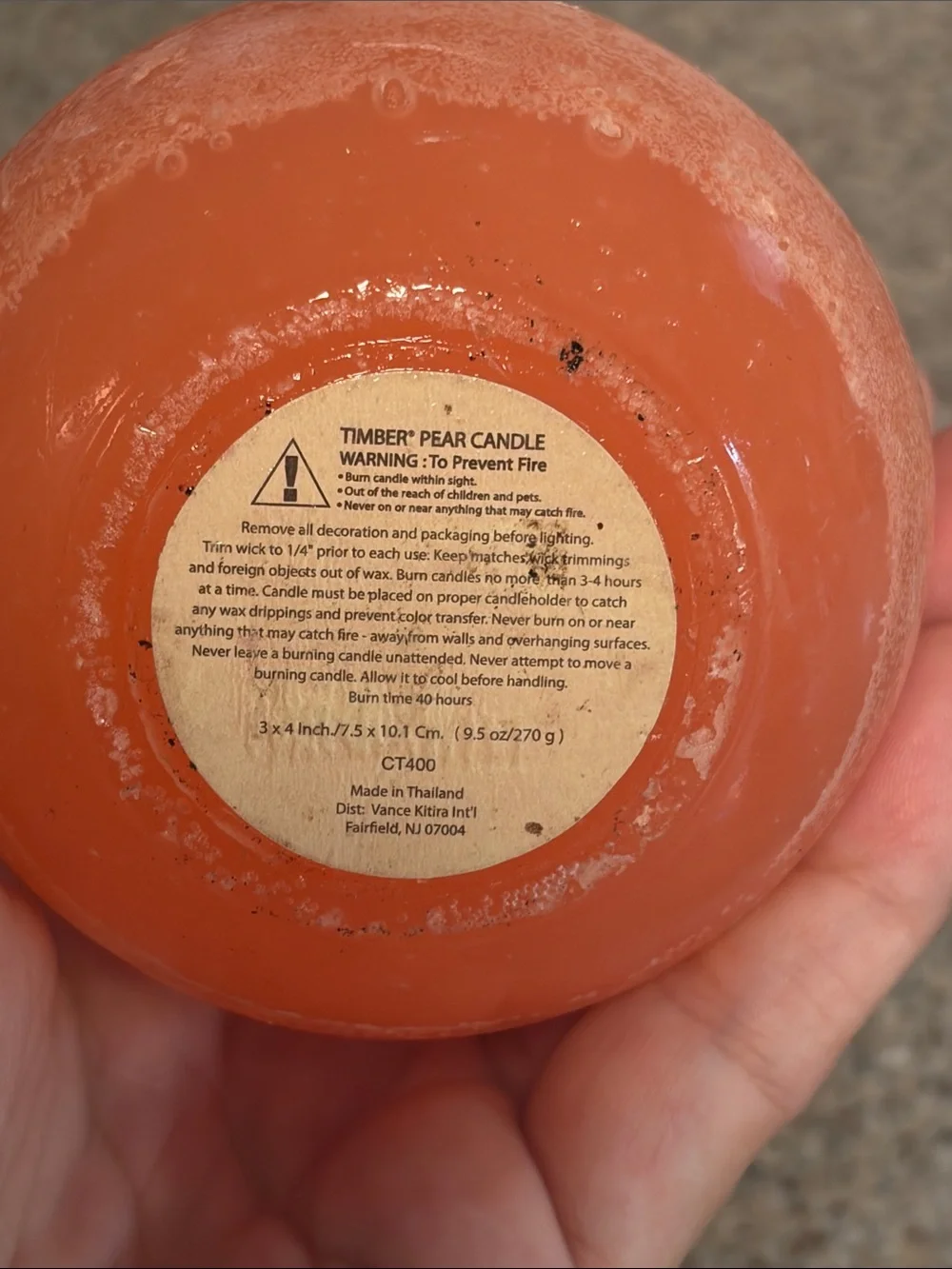 Vance Kitira terracotta colored
